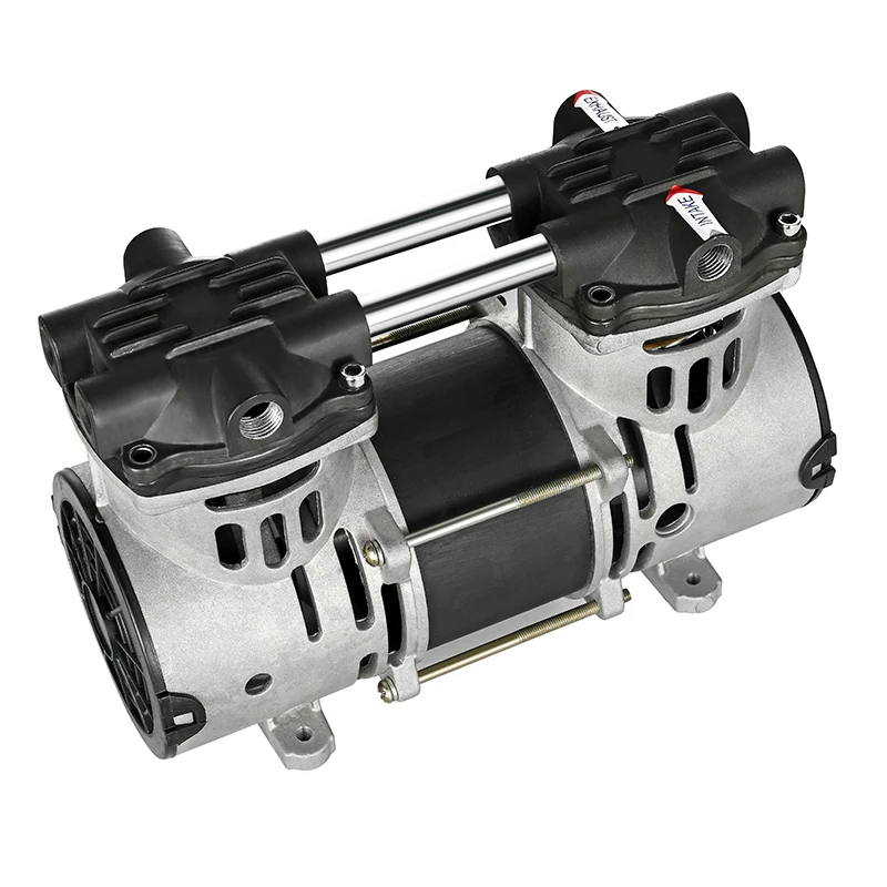 Compressor de ar sem óleo 12v dc, cilindro duplo, motor de compressor sem escova, desinfecção robt, condição usada, motor central