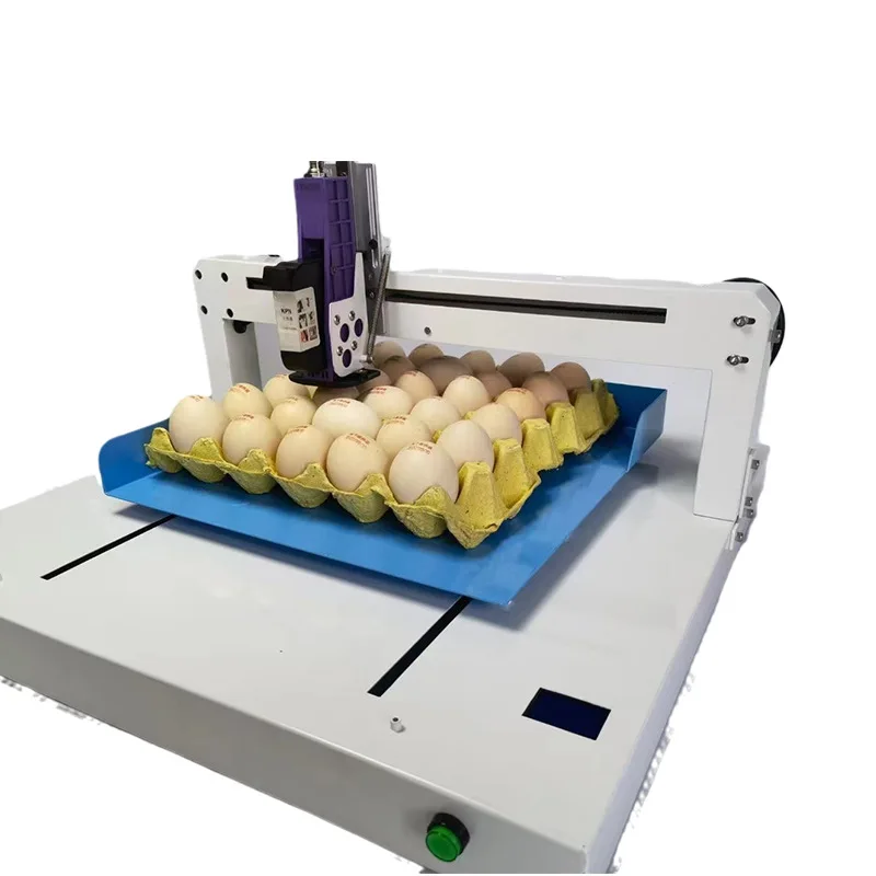 Expiry Date Printer Tij Smart Eggs Coding Machine Desktop Egg Coder With Ink Cartridge Expiry Date Egg Printing  Machine