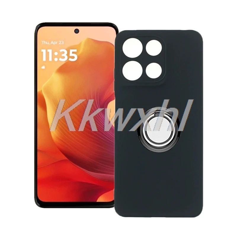 

Для Motorola Moto G15 Power MotoG15 G15Power 2024, задний кольцевой держатель, кронштейн, чехол для телефона, оригинальный противоударный чехол