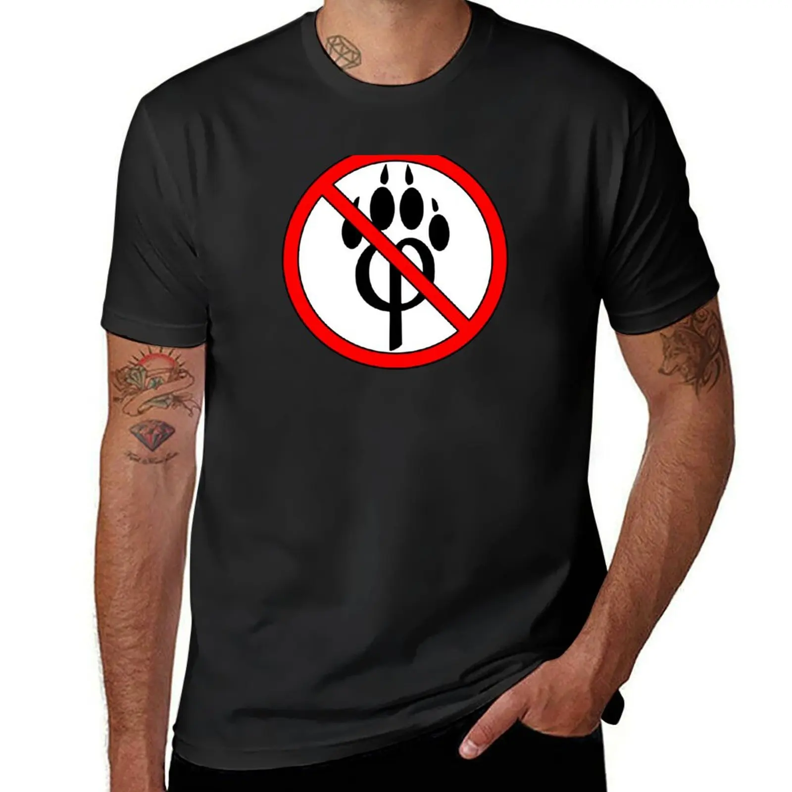 

anti furry classic art T-Shirt customs customs design your own funny gifts sublime men tshirt