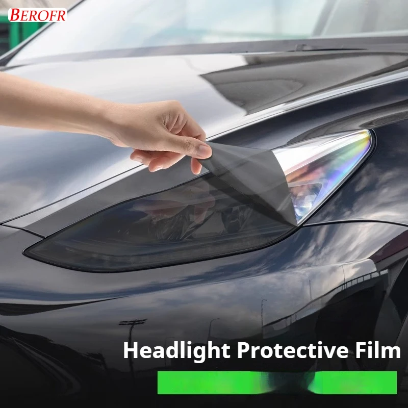 For Mercedes Benz A C E G S GLC GLA CLA GLE GLS CLS Class W177 W167 W213 W205 Car Headlights TPU HD Transparent Protector Film