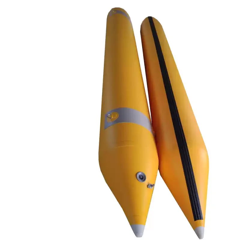 1pcs Inflatable boat fishing net catamaran speedboat 4 meters thickened 1.2 life-saving anti-collision buoy