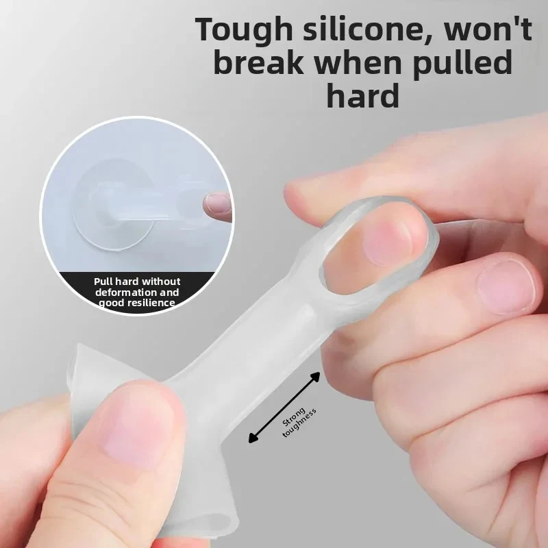 

Мягкий силиконовый ограничитель для двери с присоской, защита от повреждений для стен, бесшумный, для мебели и дверных ручек