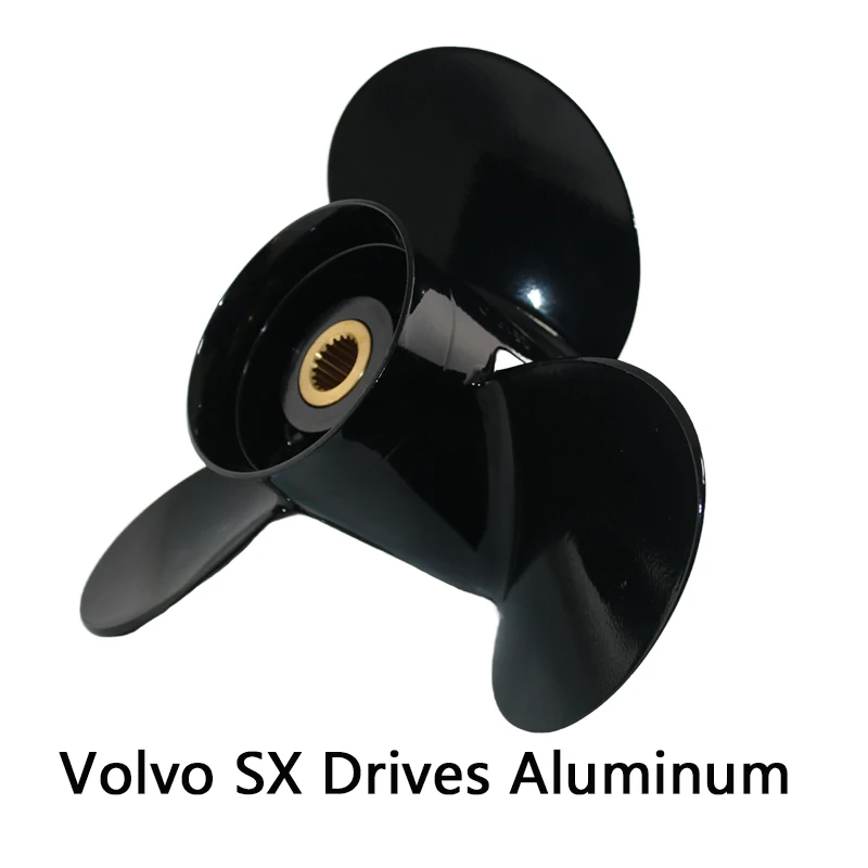 

Алюминиевый гребной винт Captain 14,8x17 для приводов Volvo SX, 19 зубьев 3817467 RH 3817472 LH