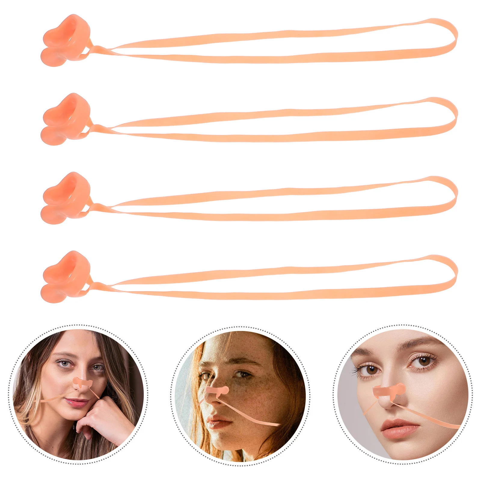 

4Pcs Nose Clip for Swimming Anti-Slip Design Comfortable Fit Sturdy Swim Clip for Children and Adults