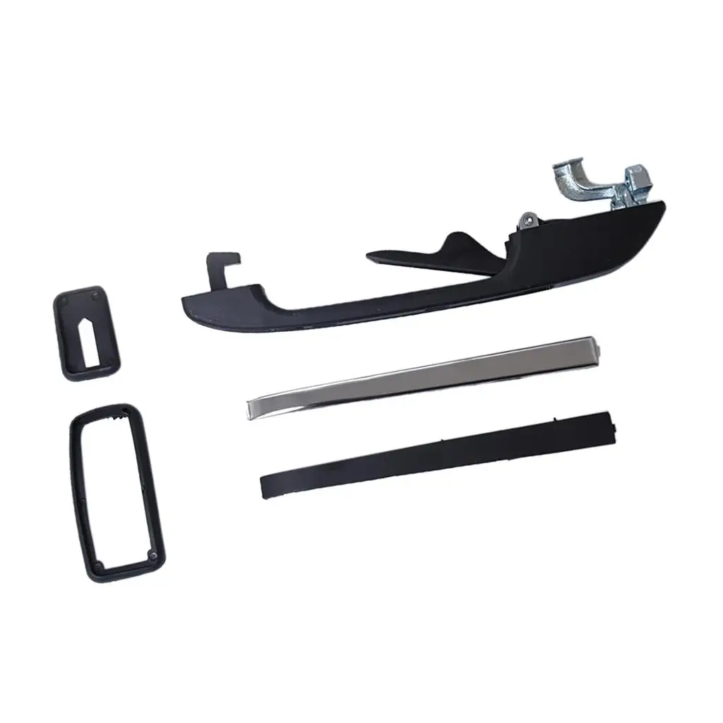 Rear Left Exterior Door Handle+Gaskets for VW Caddy Golf Jetta MK2 1984-1991