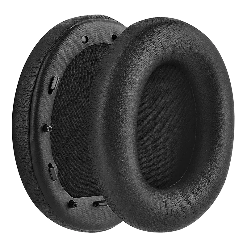 Substituição Ear Pads para Sony WH 1000XM4, Acessórios Headset, Almofada De Orelha, Peças De Reparação, Proteína De Couro