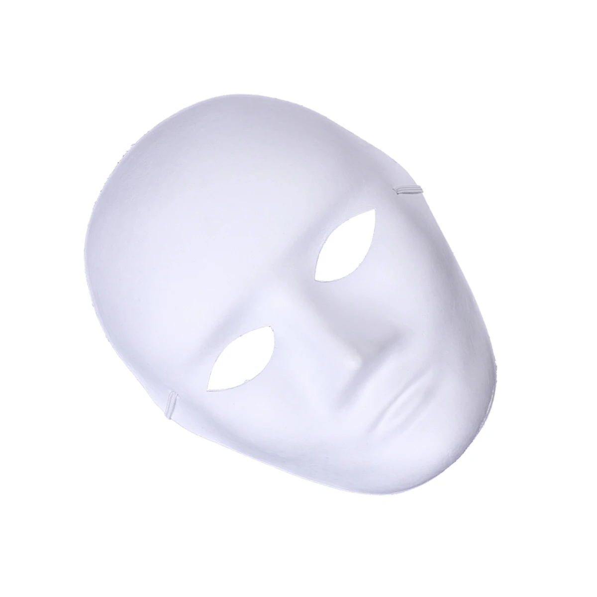 

15pcs Diy Handmade Halloween Costume Masks Blank Paper Pulp Face Masks For Adults Ghost Party Masquerade Carnival Scary Mask