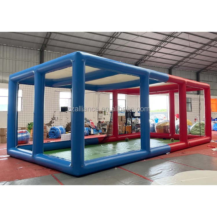 業務用気密ドローンサッカーゲームインフレータブルアリーナフットボールフィールドインフレータブルドローンアリーナ販売中