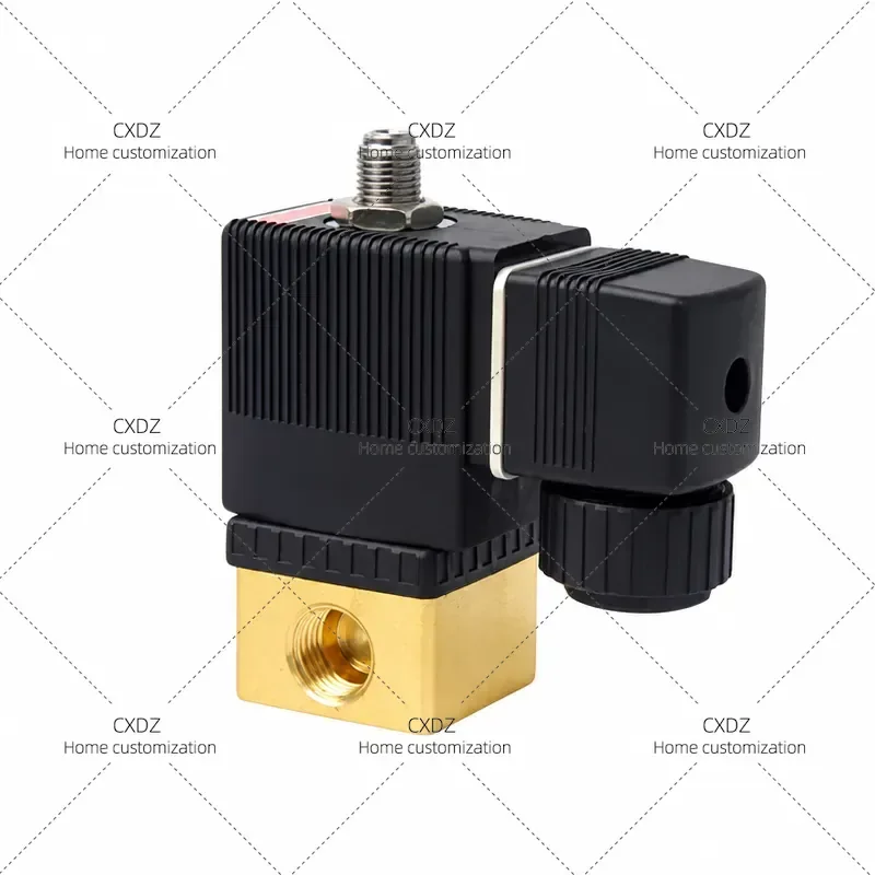 For 2 Position 3 Way Compressor Magnetic 6014 Solenoid Valve 1/8 Inch 1/4 Inch 24VDC 110VAC 220VAC