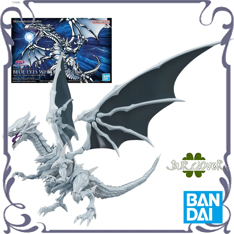 

BANDAI Original Figure-rise Standard Amplified Series BLUE-EYES WHITE DRAGON Anime Action Figure Assembly Model Toys Collectible