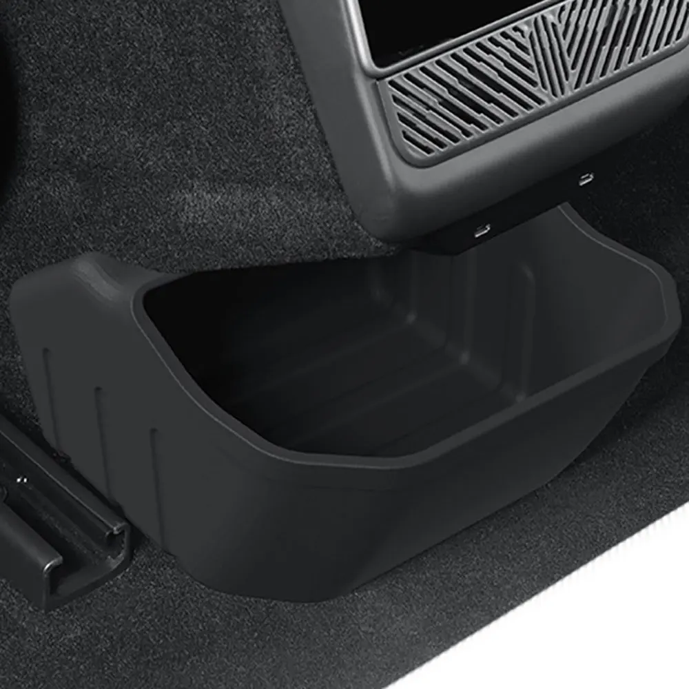 

For Tesla Model 3 Highland 2024 Rear Seat Storage Box Waterproof Back seat Rear Air Outlet Rear Seat Organizer Tray