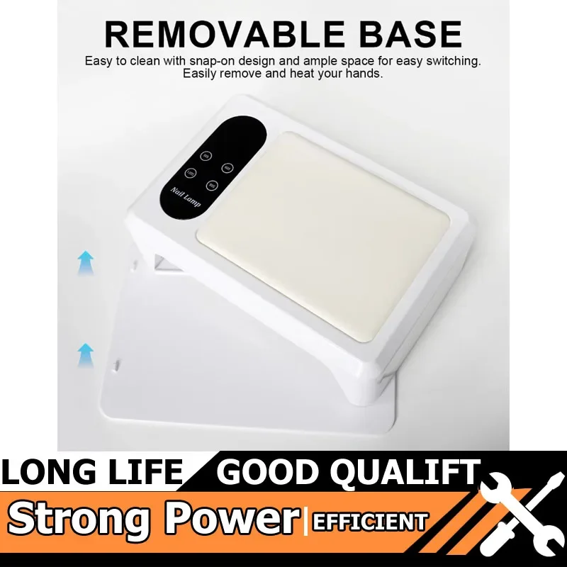 

Горячая профессиональная 96 светодиодная сушилка для ногтей, лампа для быстрого отверждения, УФ-гель для ногтей с 4 таймерами и датчиком, лампа для отверждения маникюрного салона