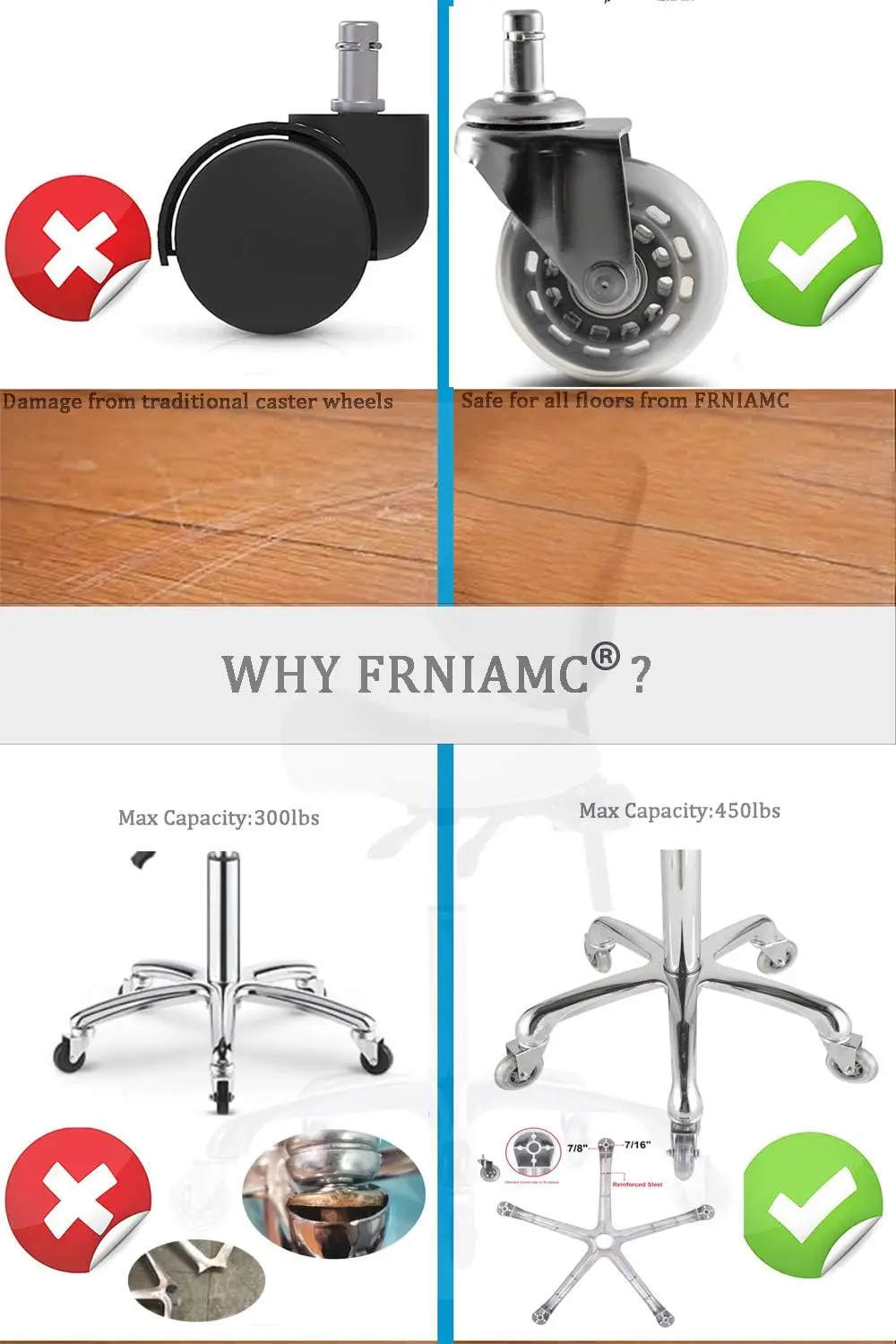 FRNIAMC Professional Saddle Stool with Wheels Ergonomic Swivel Rolling Height Adjustable for Clinic Dentist Beauty Salon Tattoo