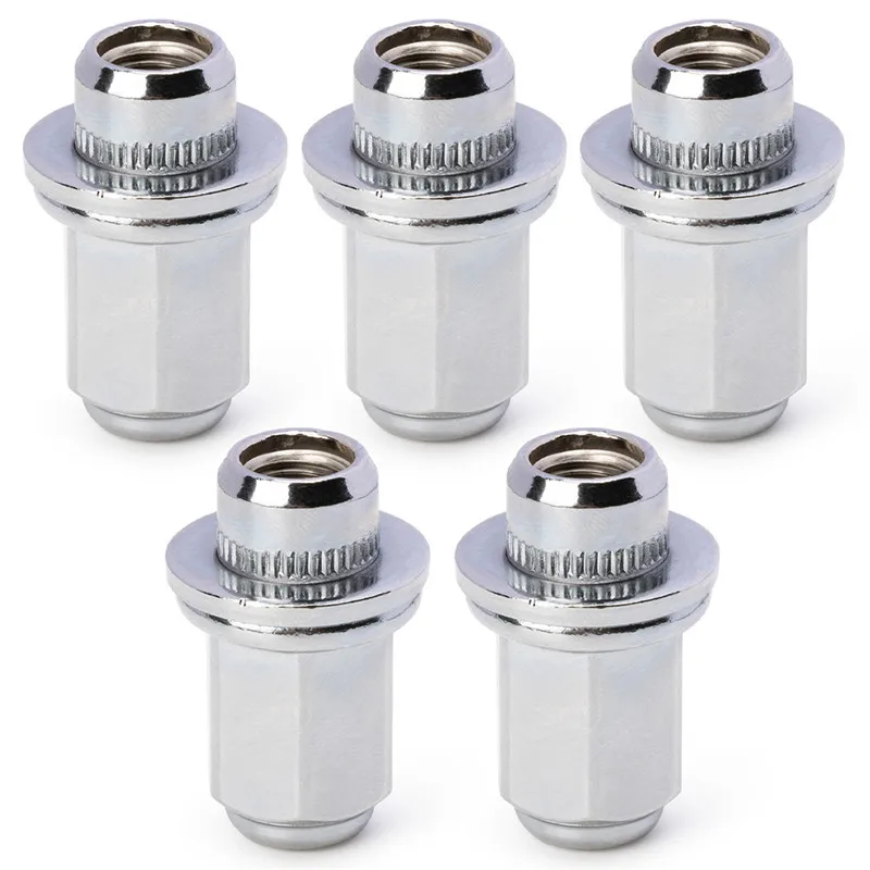 

5PCS Wheel Lug Nut Replace For Toyota 4Runner FJ Tacoma For Lexus ES300 GS400 IS250 For Scion xA xB OEM 90942-01058 9094201058