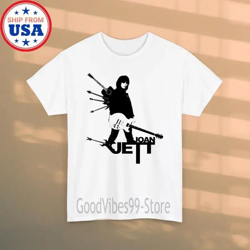 

Мужская белая футболка Joan Jett, размер S-5XL