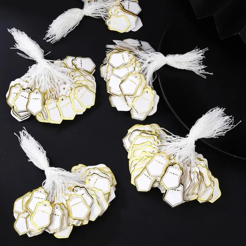 

R1WE Stars Товарные билеты с предварительно перфорированными отверстиями Дизайн Бумага коммерческого качества Свадебные Решения