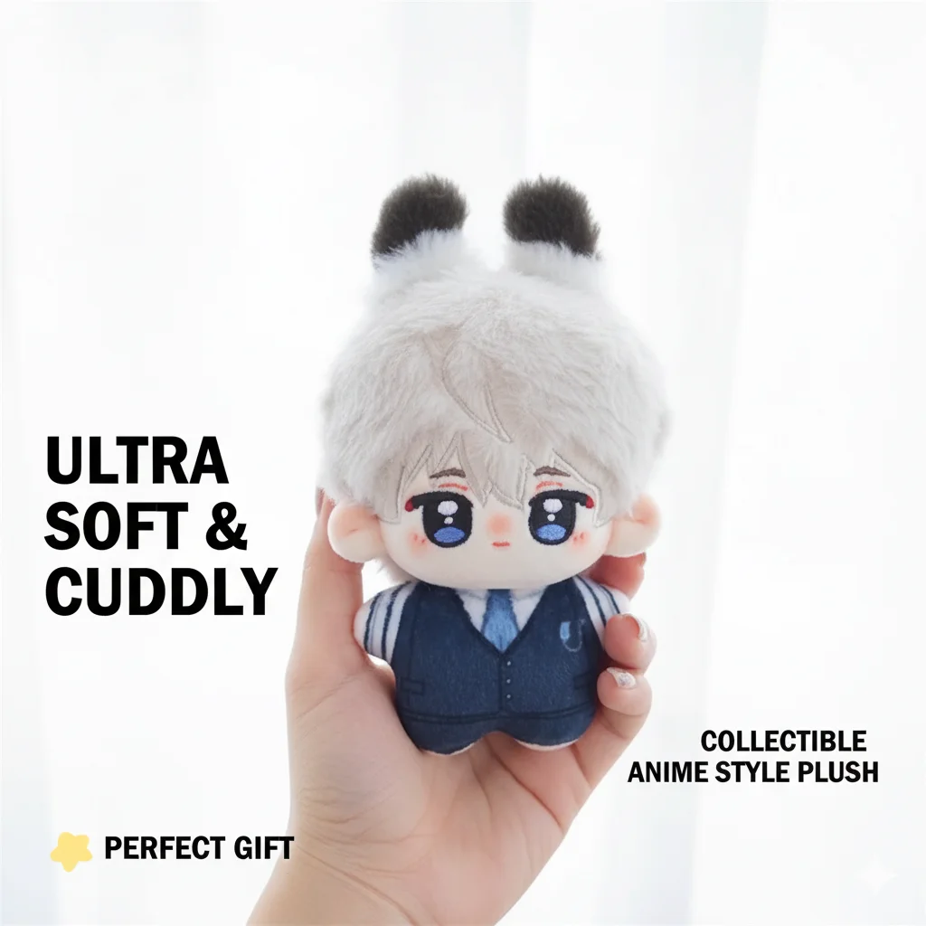 10 cm Pluche Hanger Houdt Van Diepe Ruimtes Anime Shen Xinghui Randapparatuur Cartoon Knuffel Kawaii Collectible Verjaardagscadeau