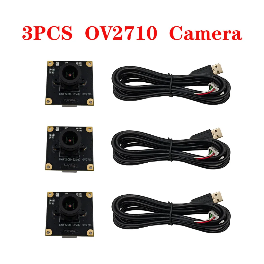OV2710 3pcs Autodarts.io Scoring System Cam OV2710 100 Degree 2M Cable GXIVISION 2MP Camera Module For Darts Game