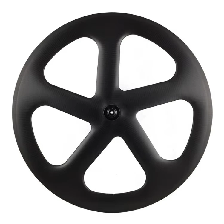 

Lightweight 700c 5-spoke Wheelset 60mm Depth 25mm Width Carbon Five Spoke Wheel Rim Brake / Disc Brake 700c Road Wheelset