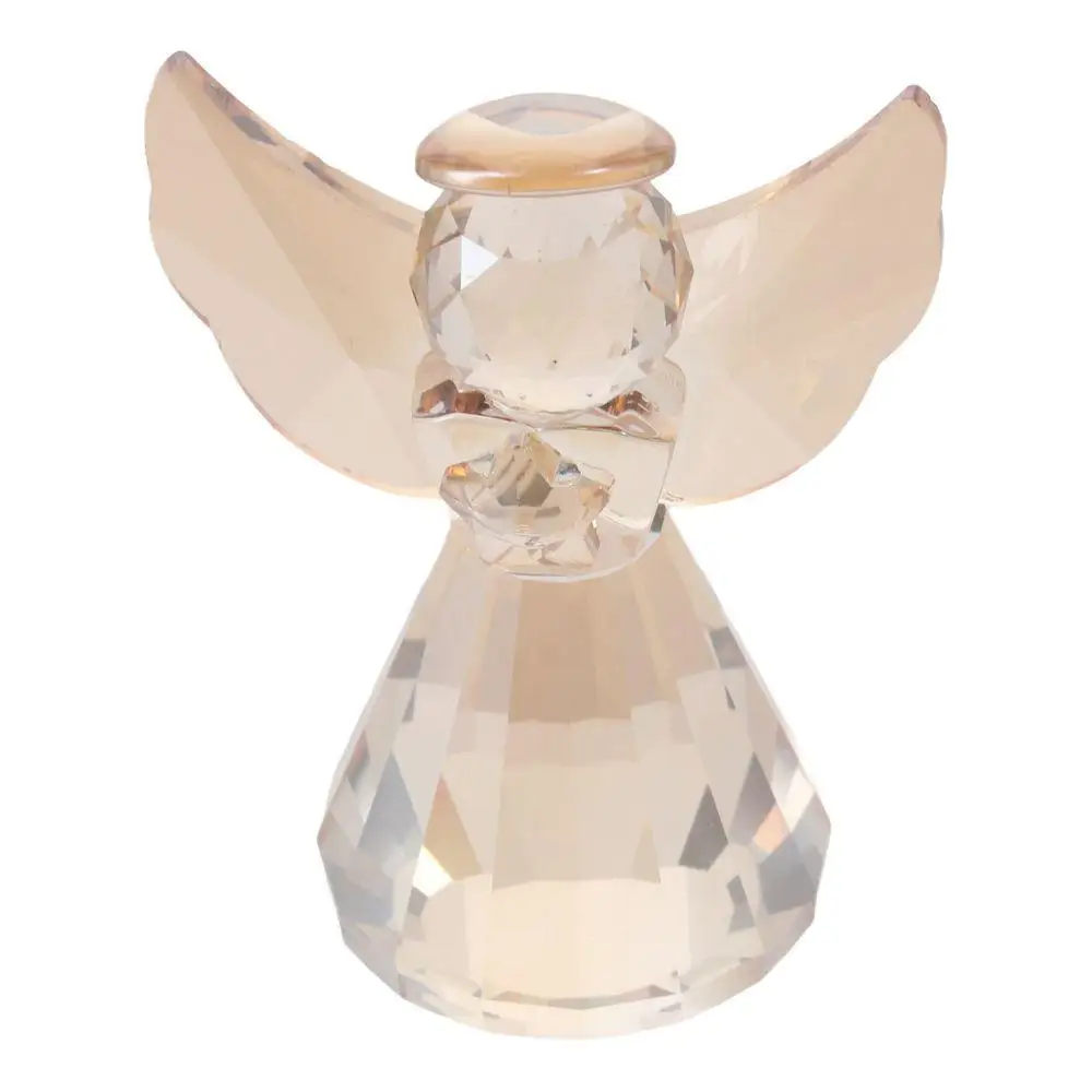 40*25*80mm Crystal Guardian Angel Figurine Angel Figurine Crystal Glass Crystal Glass Guardian Angel Figurine Champagne