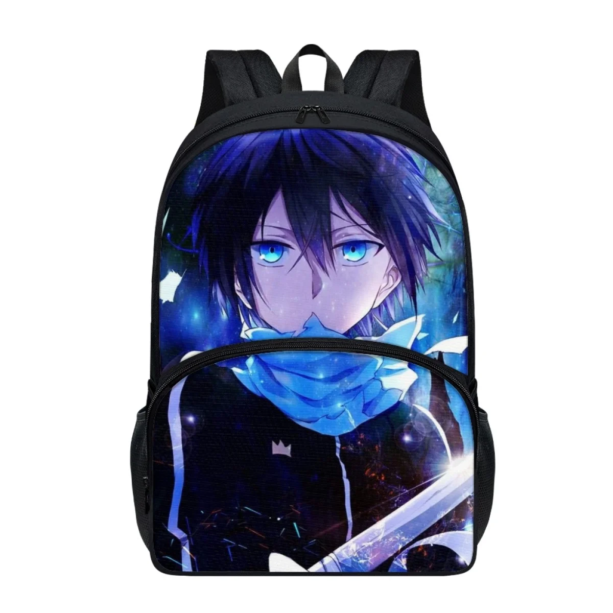 FORUDESIGNS Anime Student Backpacks Oragami Aragoto Yato Bookbags Storage Multi-Layered Schoolbags Kids School Handy Large