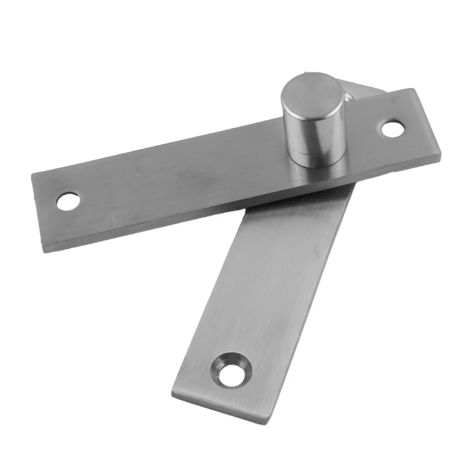 Door Hinges Pivot Hinge Kit Home Office DIY Doors Replacement Shaft Silver Stainless Steel System Tool 360 Degree