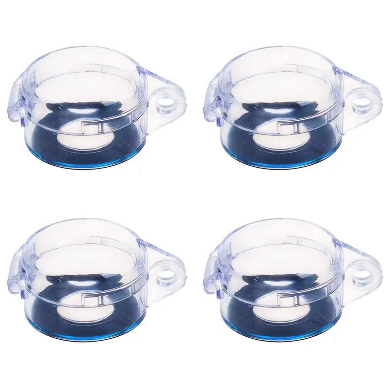 DT17 4X Clear 22mm Protective Cover Guard Case for Round Push Button Switch