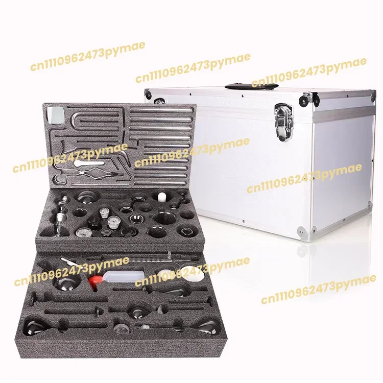 

new design Aluminum alloy packaging laboratory glassware chemistry kit usedin various experiment