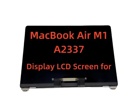 Brand New for LCD Only MacBook Air M1 A2337 Screen for  Full Assembly with frame Gray Silver Gold  Lcd Panel Glass