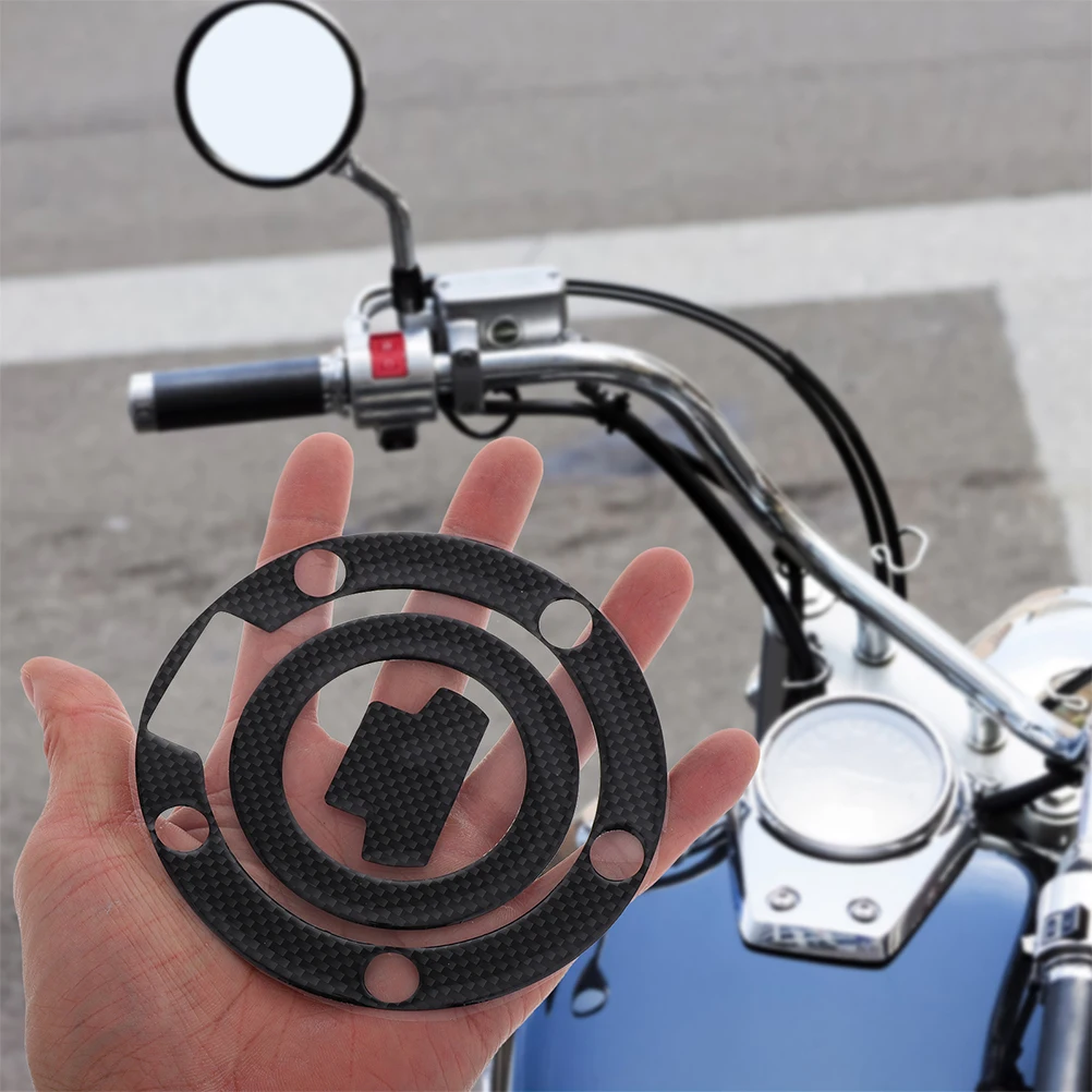 

2pcs Claw Fish Bone Motorcycle Fuel Durable Plastic Decals Protector Easy Install Scratch Resistant Gas Pads Oil Tank Protection