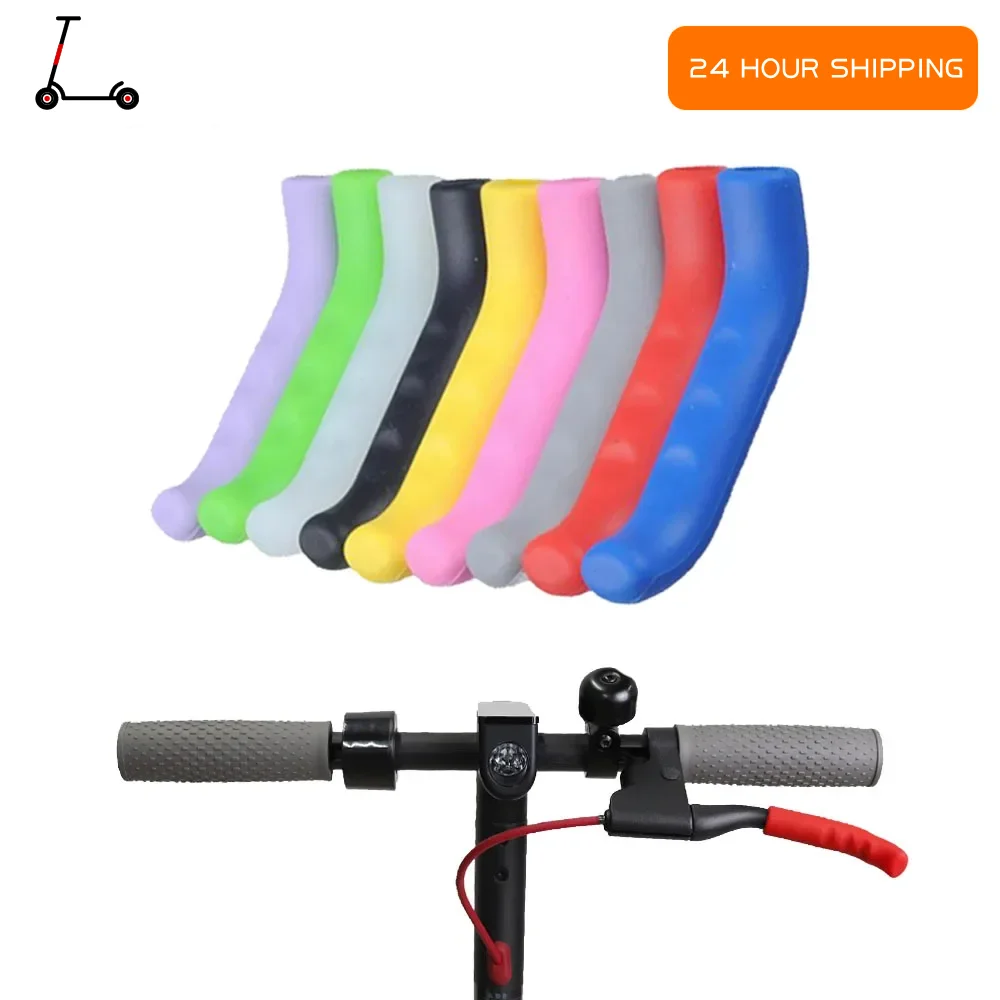 Silicone Anti-Slip Brake Handle Protection Cover For Xiaomi M365 PRO PRO 2 Mi3 Electric Scooter Brake Levers Sleeve Accessories