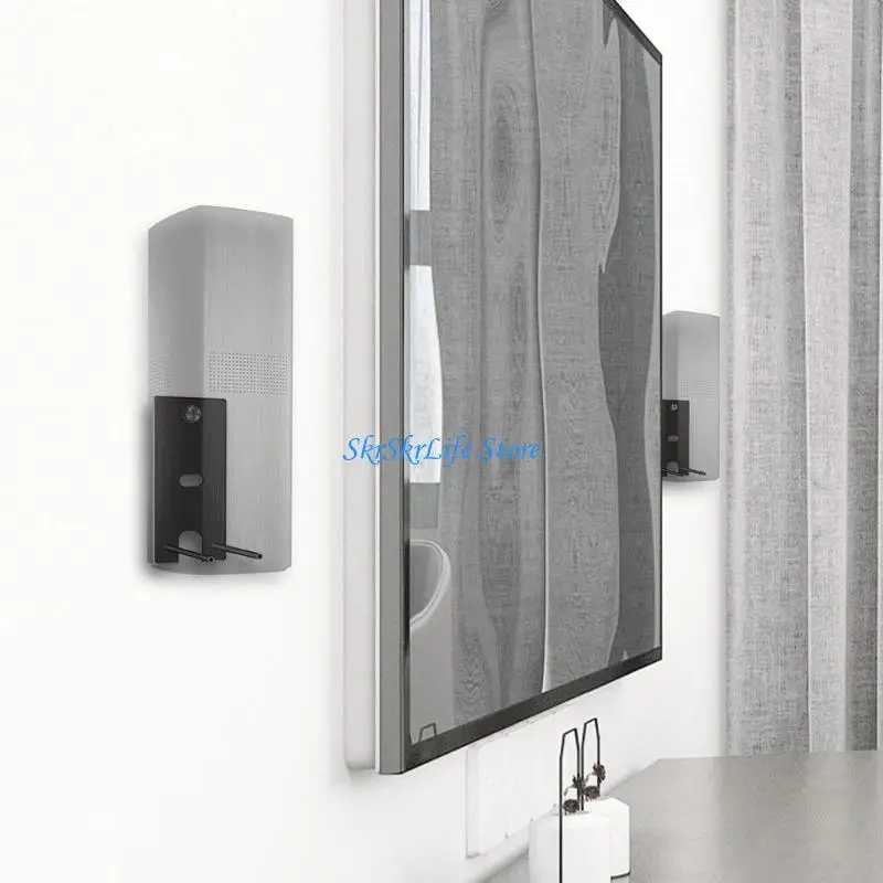 

E65E 2Pack Steel Speaker Wall Mounts for Lifestyle 650 700 Integration With High End Home Entertainment Systems