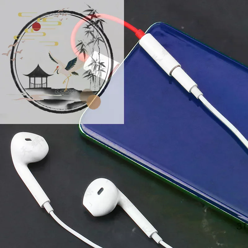 Original Oneplus 10 9 8 7T Pro 7 9R 8T Nord 2 5G USB Type C To 3 5MM Headphone Jack Adapter Audio Aux Cable Phone Accessories