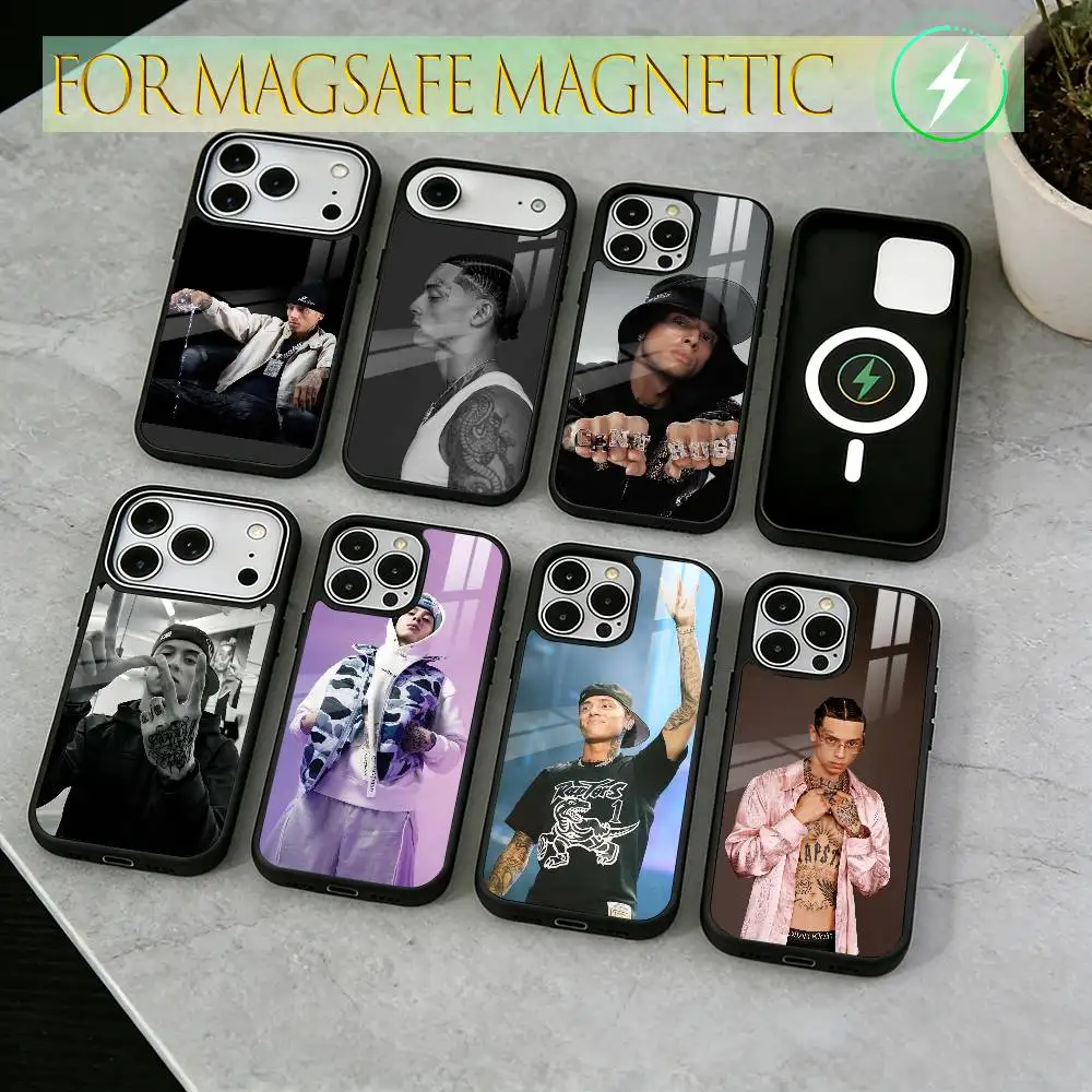 

Чехол Central Cee для iPhone 17, 16, 15, 14, 13, 12, 11 Plus, Pro, магнитный, для беспроводной зарядки Magsafe