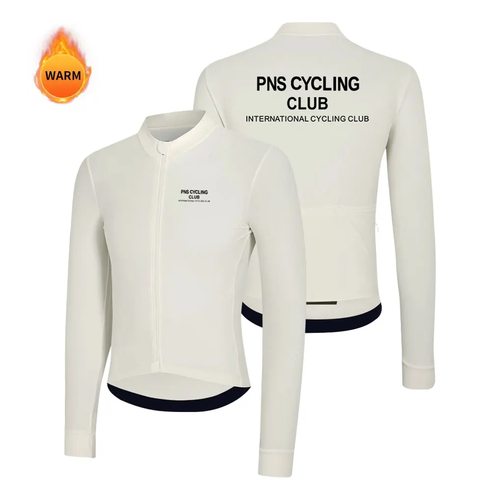 

PNS велосипедный трикотаж с длинным рукавом, мужской зимний термофлисовый велосипедный трикотаж, теплая велосипедная одежда, MTB велосипед Maílllot Ciclismo Hombre