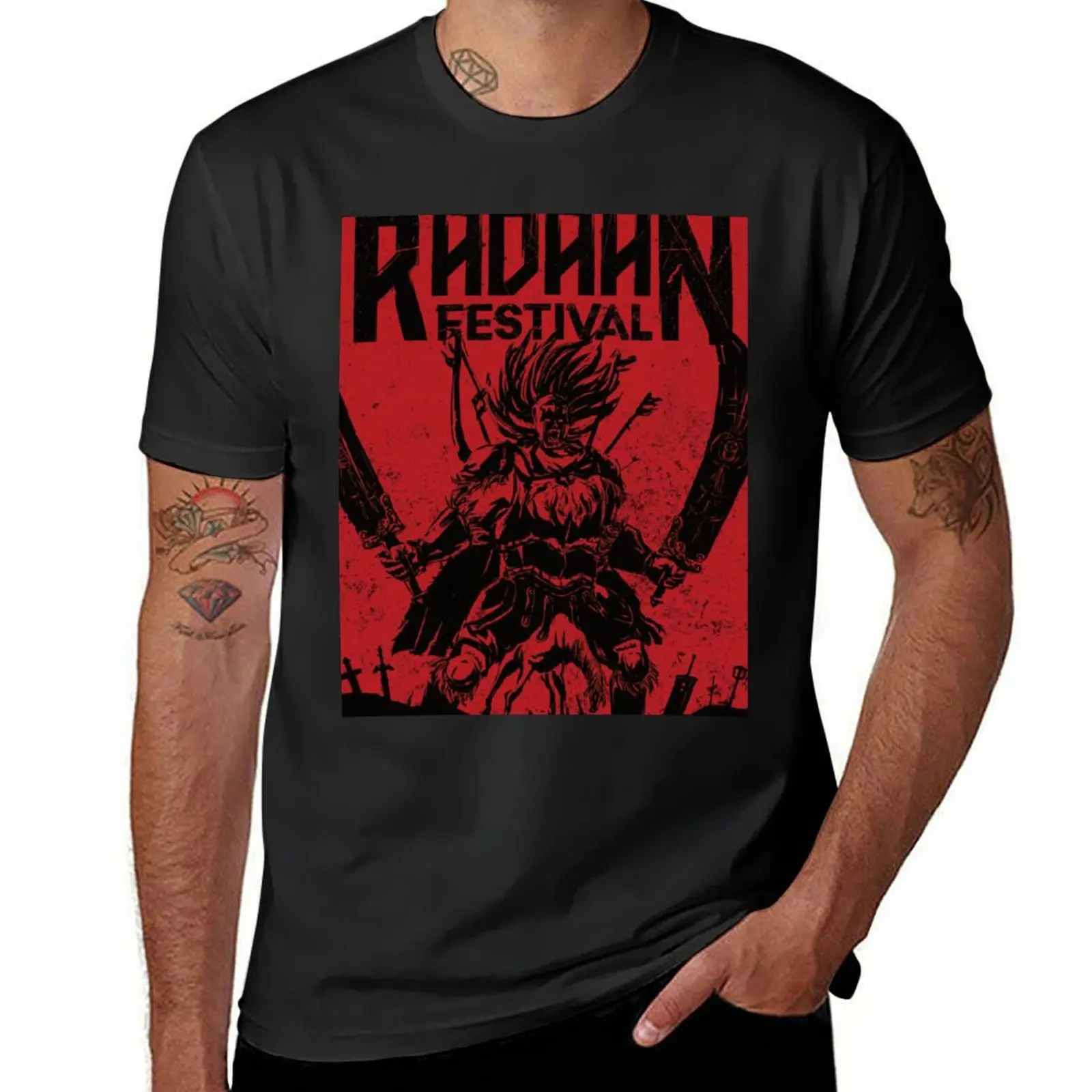 

The Festival-Radahn Merch T-Shirt custom t-shirts anime quick-drying mens t shirts