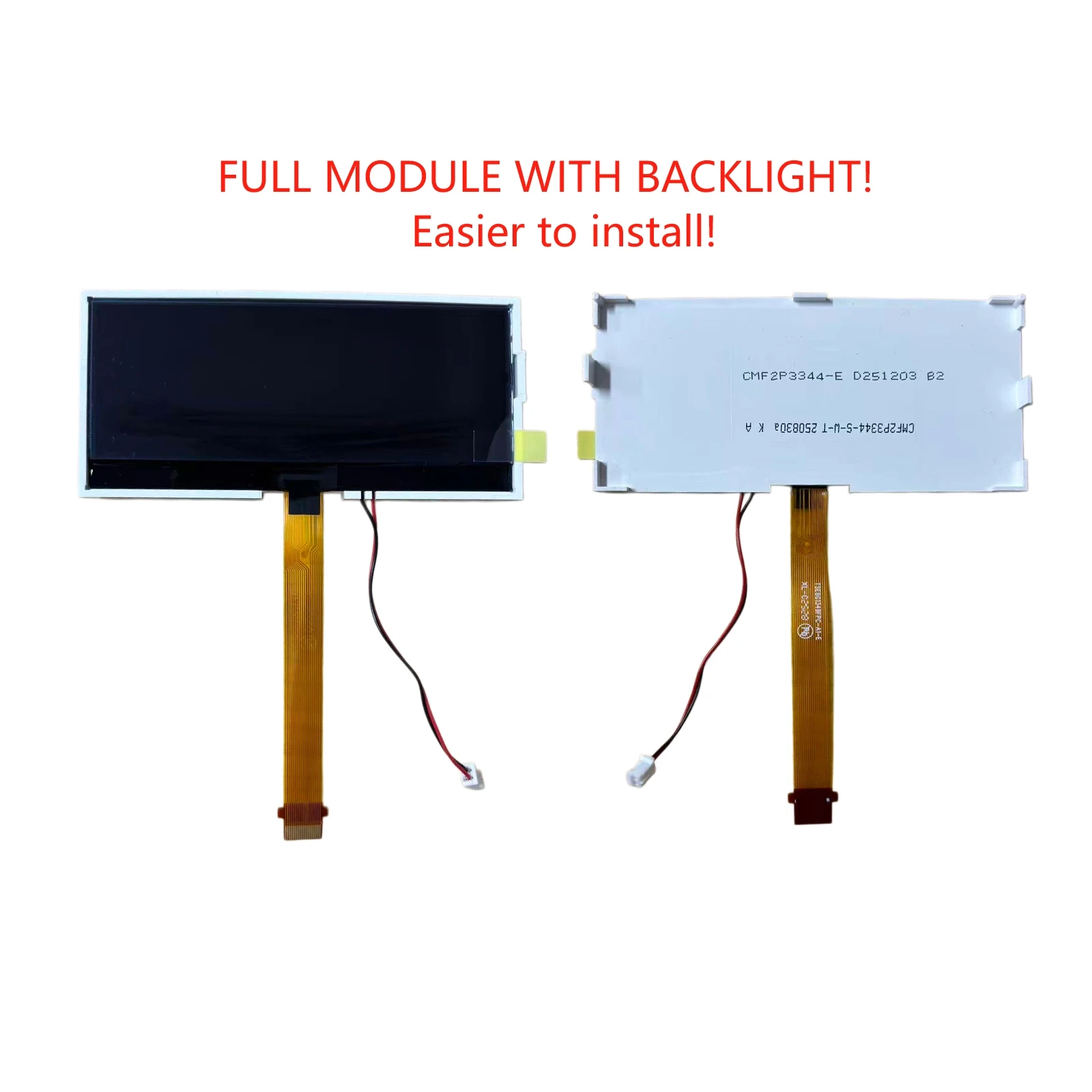 Complete LCD Display Screen Module WITH BACKLIGHT For Roland XPS-10 XPS-30 XPS30 Synthesizer Repair CMF2P3344-E TSE8G1349FPC-A1