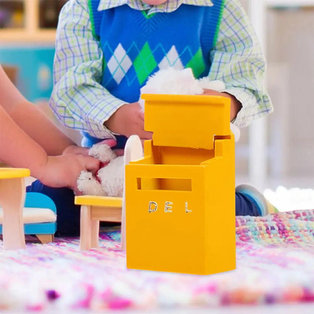 2Pcs Miniature Dollhouse Numbers Letters DIY Front House Number Sign Decorative Door Number Mailbox Accessories