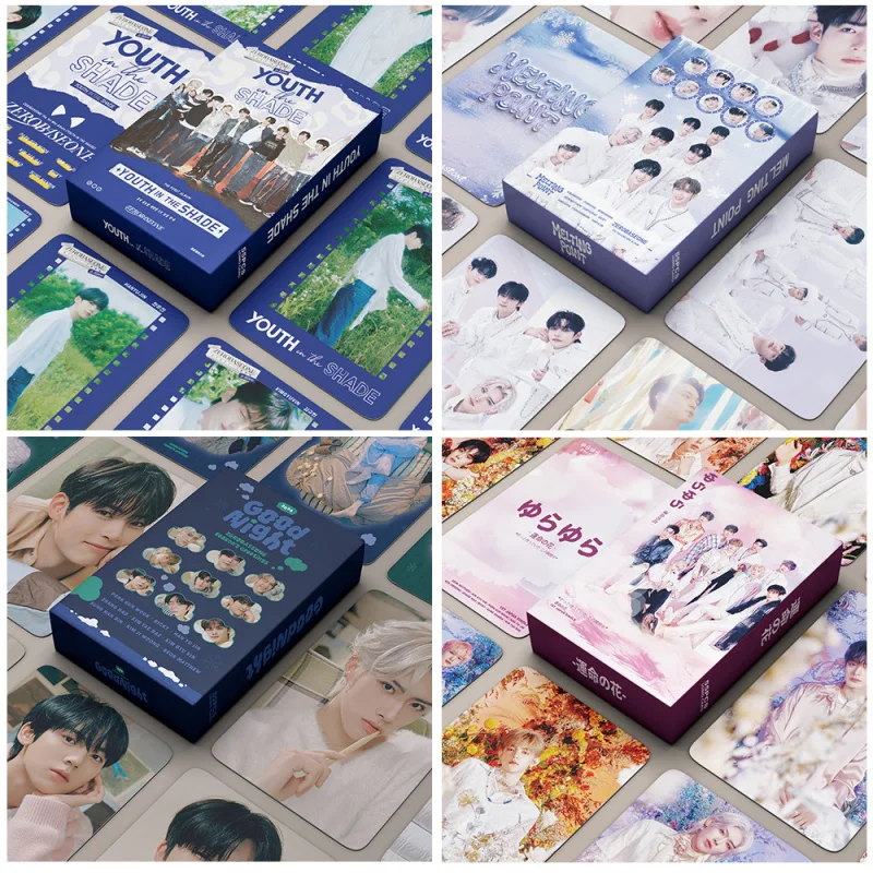 

55ZhangZB1Combination LinkLOMOCard ZEROBASEONEBoys' band support exquisite collectible photo cards Cross-Border
