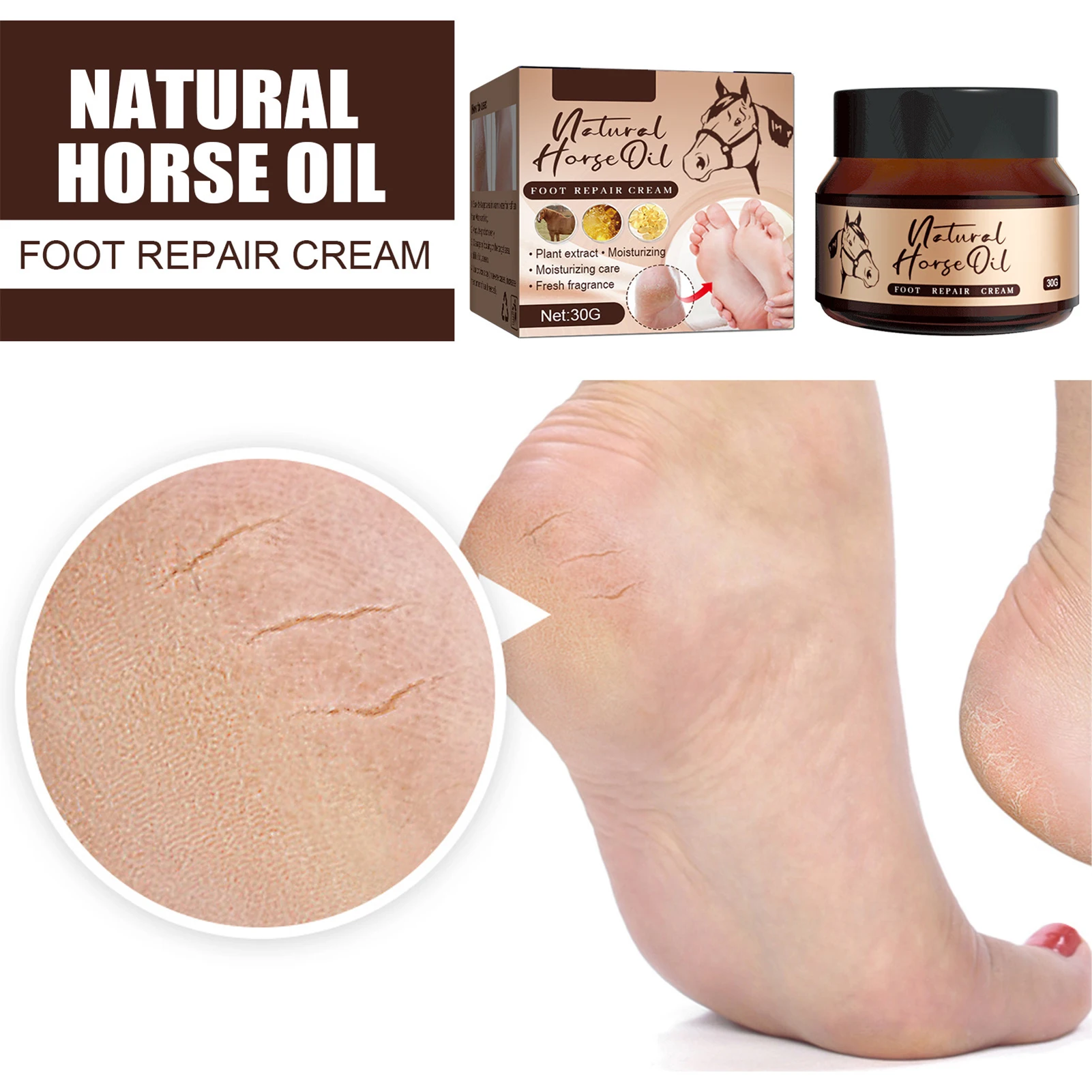 

Foot Hand Moisturize Cream Refreshing No-greasy For Home Travel