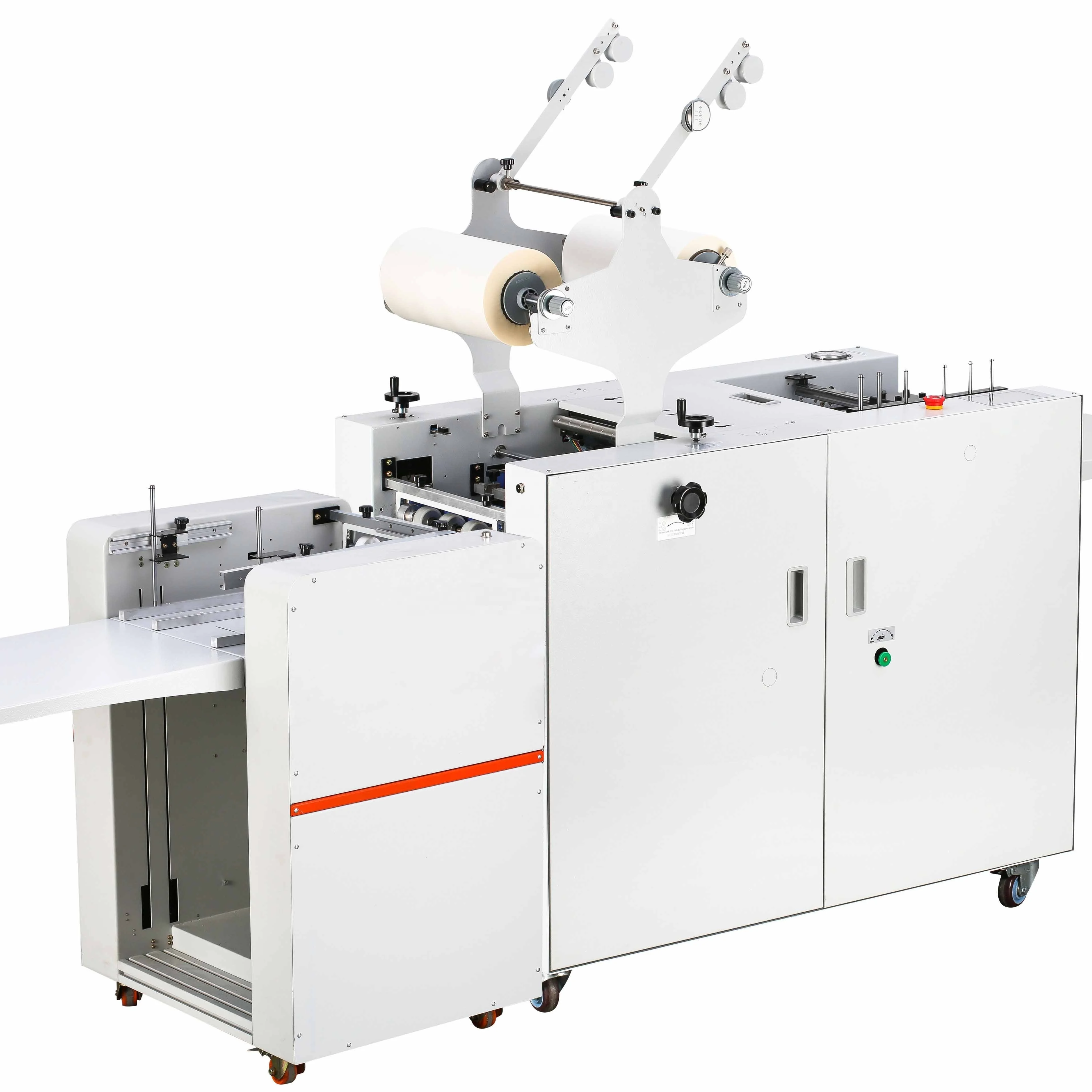 VS-350A Fully Automatic Hydraulic Thermal BOPP Film Laminating Machine A3/A4 Auto Feeding Separating Belt Plastic 15m/min