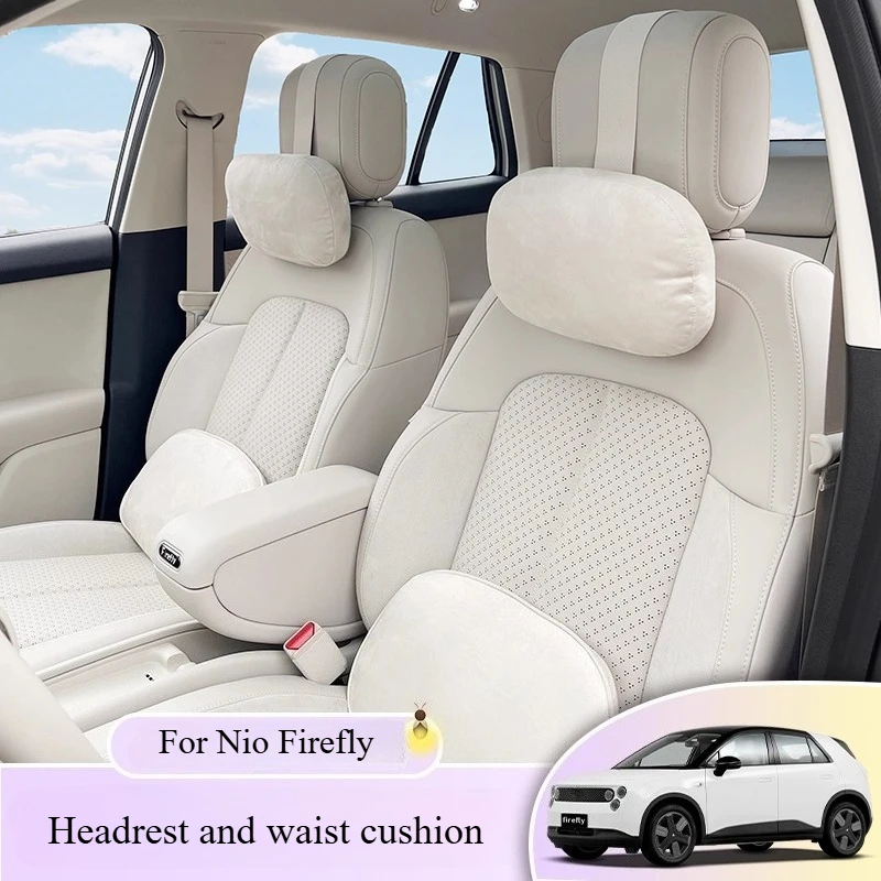 Car Headrest Seat Neck Pillow for NIO Firefly Traveling Neck Support Cushion Interior Accessories