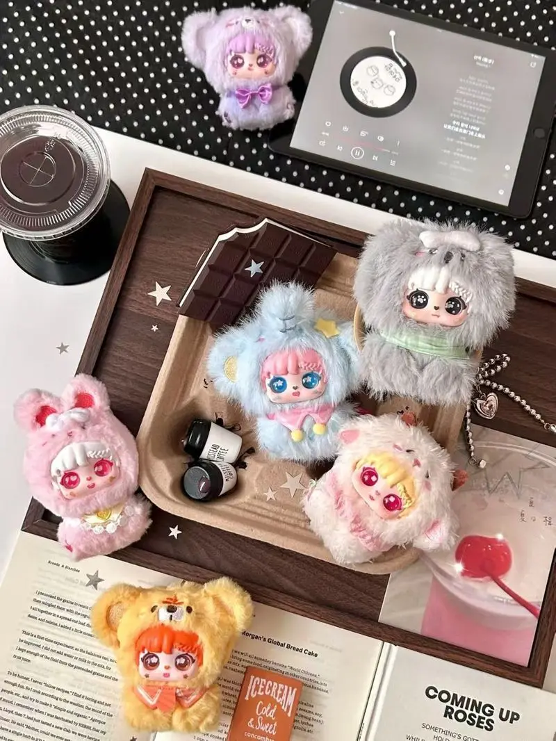 

Новая оригинальная серия Sanmi Baby Hand In Hand, слепая коробка, милая виниловая сумка для лица, кулон, кукла Sanmi Rabbit, модная игрушка, загадочная коробка, подарок