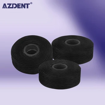 3 pièces 50m charbon de bambou fil dentaire dent soins bucco-dentaires fil dentaire fil dentaire nettoyage des dents cure-dents