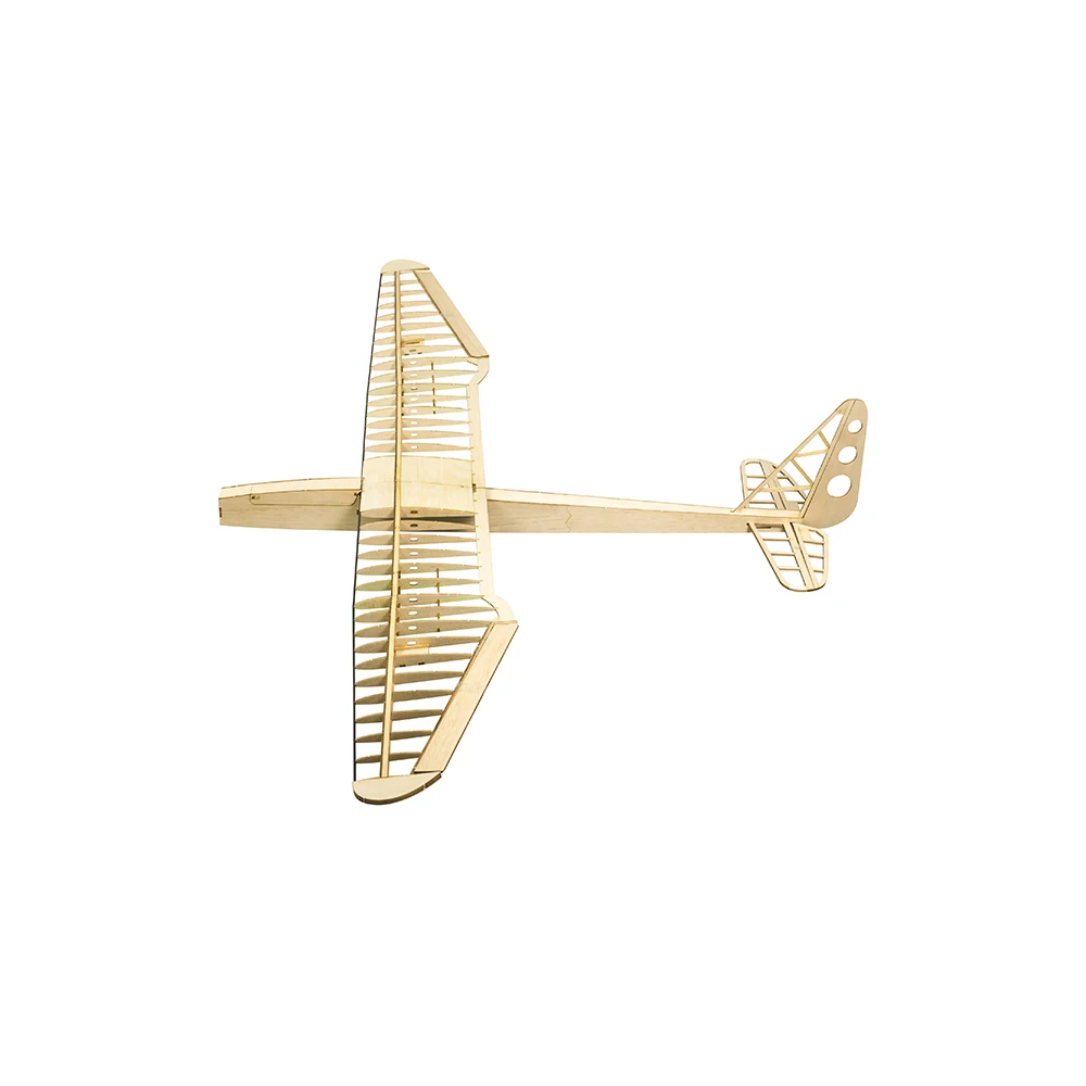 AEO Balsa RC Plane F16 EP Glider Sunbird(1.6M) 2017 Outdoor RC Glider Wooden Assembly Plane Model Kit Airplane Balsawood - view 3