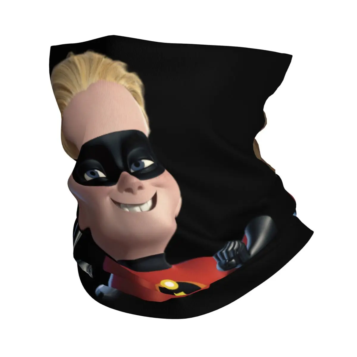 

Custom Animation The Incredibles Neck Gaiter UV Face Shield Winter Superhero Adventure Comedy Bandana Scarf for Cycling