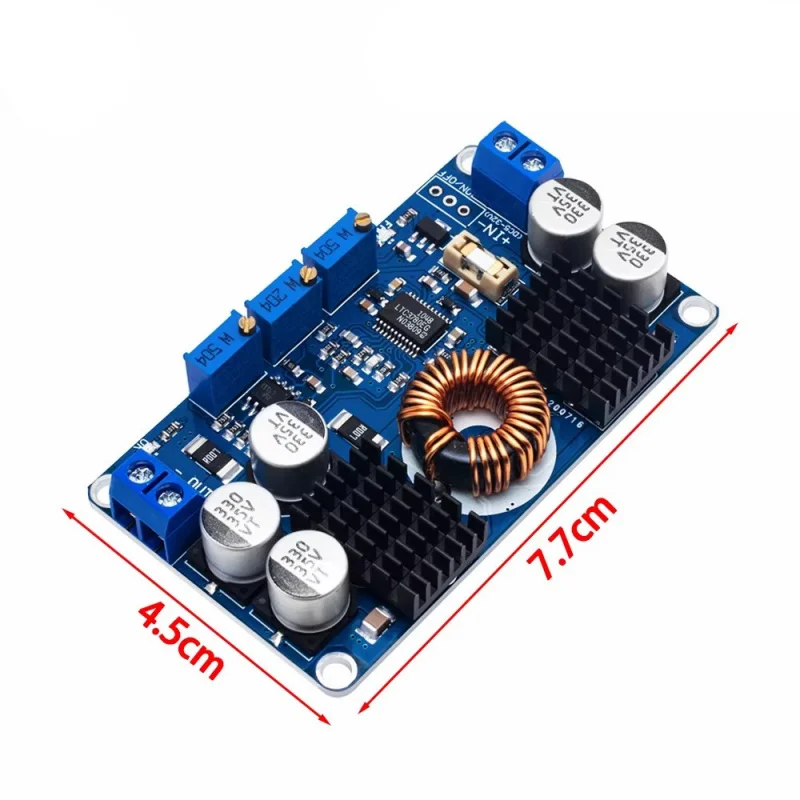 DC-DC LTC3780 Automatic Step Up Down Converter Power Module Solar Car Voltage Regulator Constant Current Constant Voltage 10A