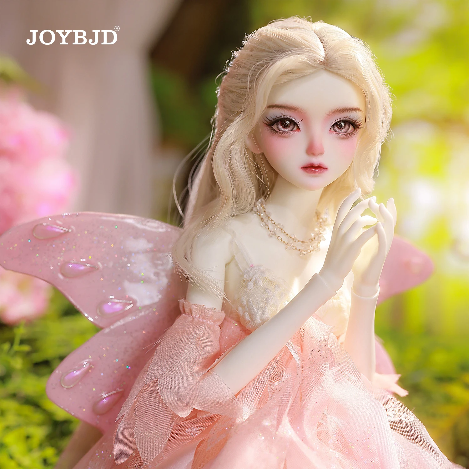 Joybjd 1/4 DL BJD Doll Full Set - Muxi Body with Wings Sakura Petal Outfit |   Kolekcja Fantasy