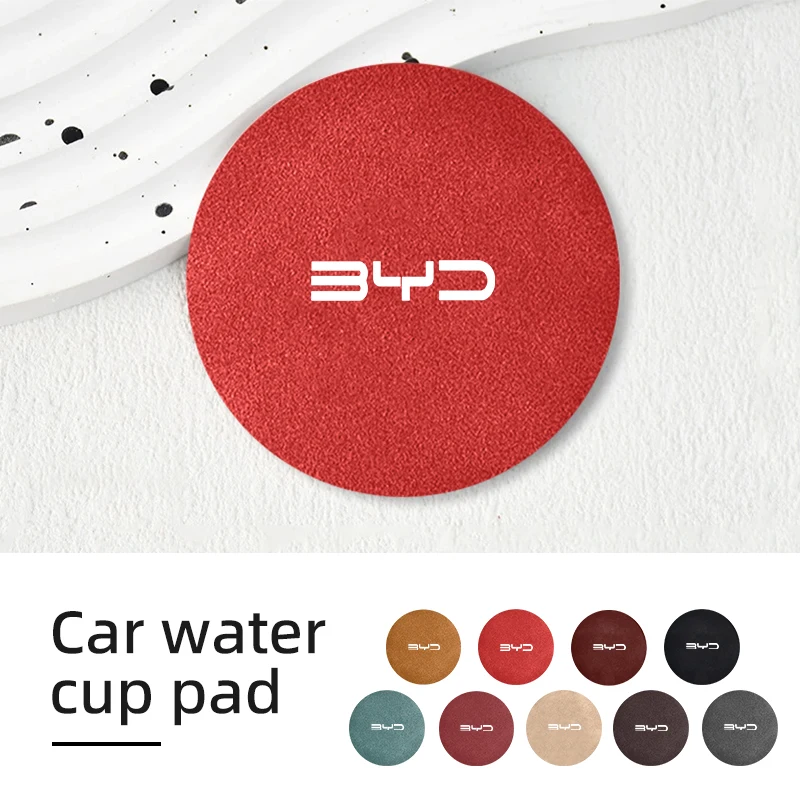 

2PCS Car Coaster Cup Holder Anti-slip Accessories For BYD G3 G6 L3 S7 M6 F3 I3 F0 F6 S6 S8 E5 E6 Tang Song Qing Yuan Max